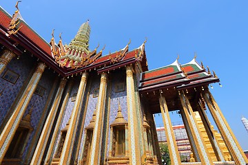 Image showing Bangkok - Temple of Emerald Buddha