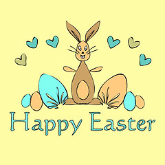 Image showing Happy Easter