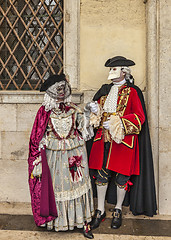 Image showing Venetian Couple