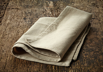 Image showing natural cotton napkin