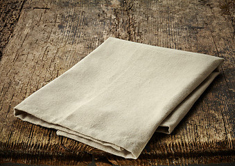 Image showing natural cotton napkin