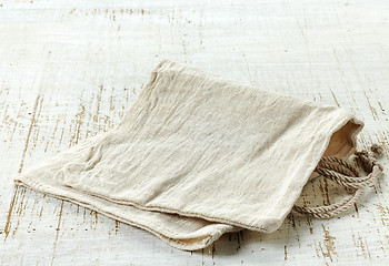 Image showing linen napkin