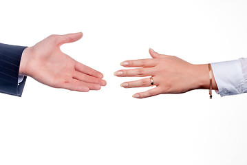 Image showing Business handshake