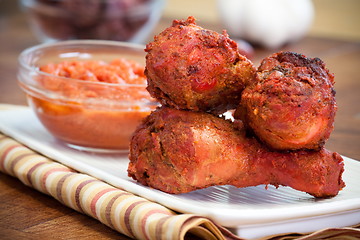 Image showing Chicken Tikka Masala Drumsticks