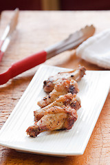 Image showing Jerk Chicken Wings - Caribbean Style