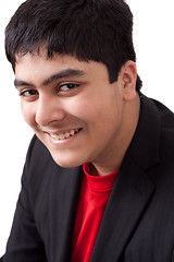 Image showing Portrait of a happy east indian teenager