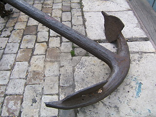 Image showing Old anchor