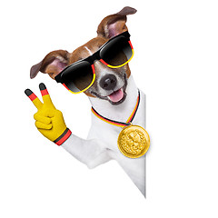 Image showing brazil  fifa world cup  dog