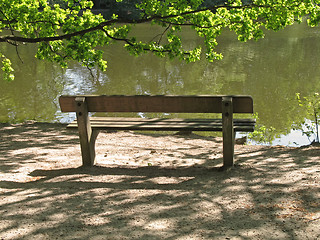 Image showing Park bench