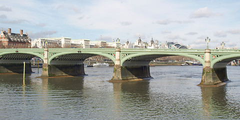 Image showing River Thames London