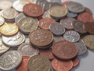 Image showing Pound coins