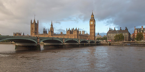 Image showing Westminster Bridge