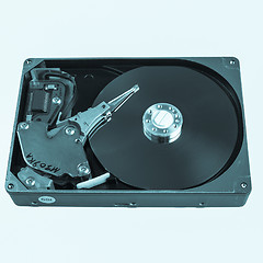 Image showing PC hard disk