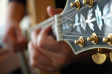 Image showing Guitar player