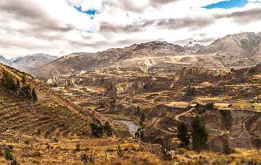 Image showing Colca Canyon View Panorama