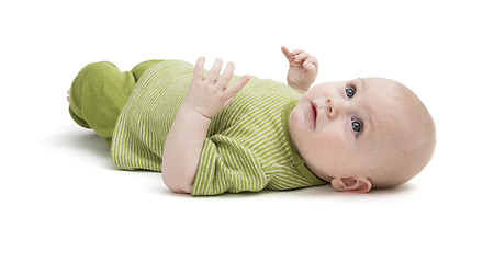 Image showing toddler isolated on white background