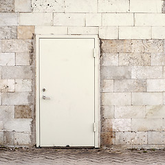 Image showing metal door