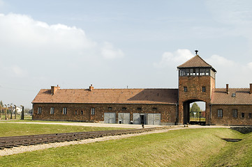 Image showing Nazi Germany concentration camp Auschwitz