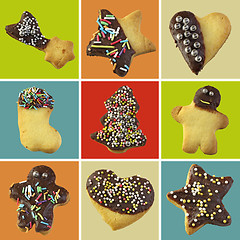 Image showing Christmas cookies