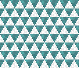 Image showing Triangle pattern background, triangle background