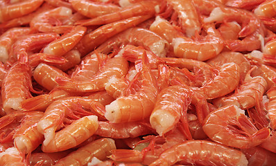 Image showing Shrimp tails