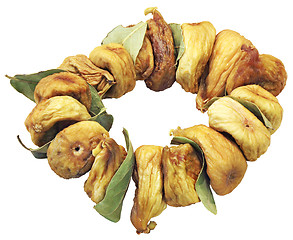 Image showing Dried figs