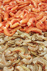 Image showing Shrimps tails