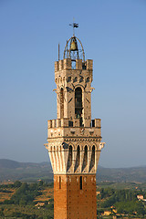 Image showing Bell tower Palazzo Pubblico