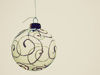 Image showing Retro look Baubles