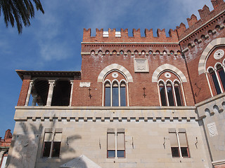 Image showing Albertis Castle in Genoa Italy