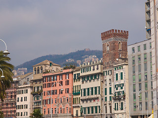 Image showing Genoa old town