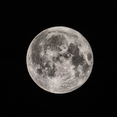 Image showing Full moon HDR