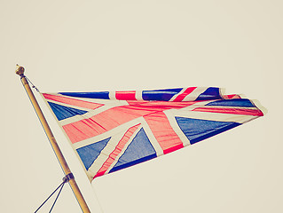 Image showing Retro look UK Flag
