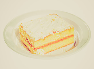 Image showing Retro look Pie cake