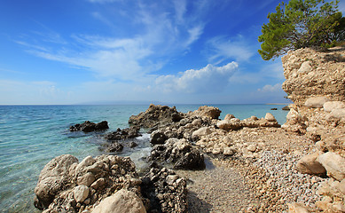 Image showing Croatian seascape 