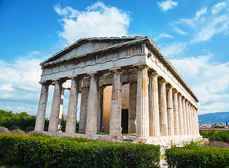 Image showing Temple of Hephaestus in Athens