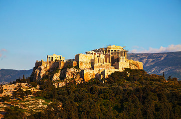 Image showing Overview of Acropolis in Athens, Greece