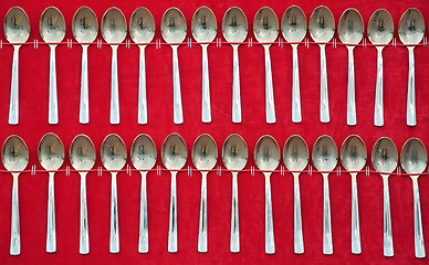 Image showing Teaspoons.