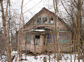 Image showing old wooden house