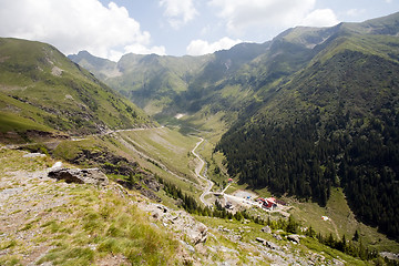 Image showing beautiful mountain road view