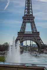 Image showing Eiffel Tower in Paris