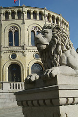 Image showing The Norwegian Parliament