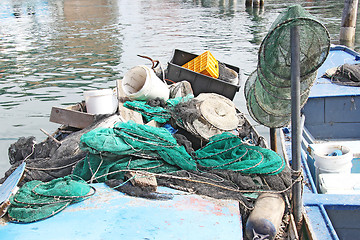 Image showing fishing nets