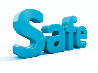 Image showing 3d word safe