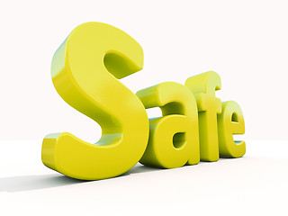 Image showing 3d word safe