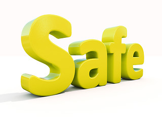 Image showing 3d word safe