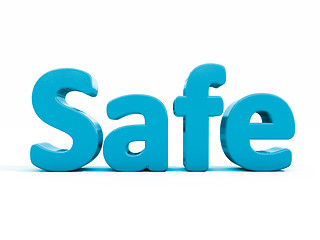 Image showing 3d word safe