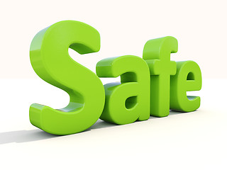 Image showing 3d word safe