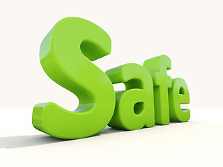 Image showing 3d word safe