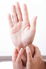 Image showing Hand Massage